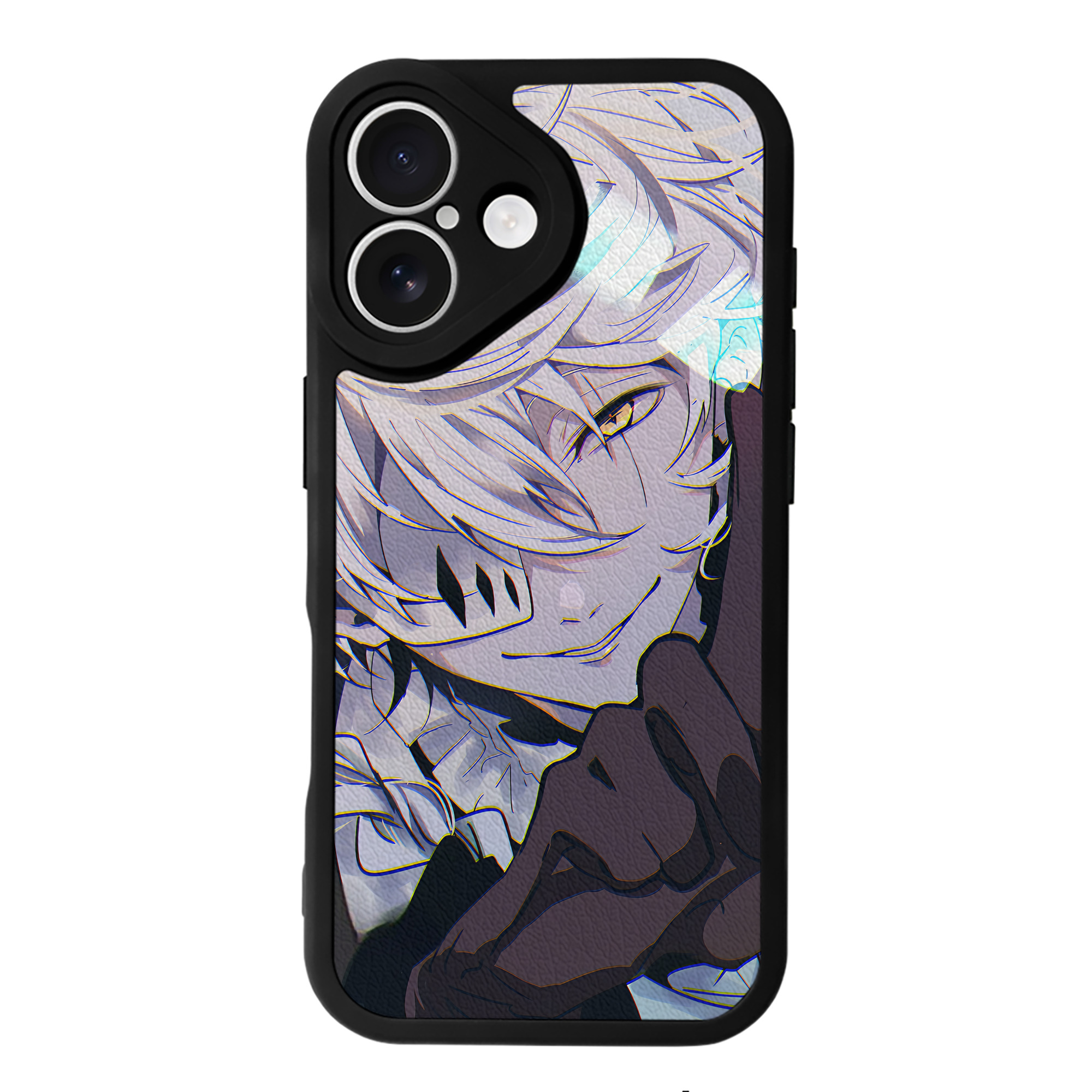 （画像用） 文豪ストレイドッグス Bungo Stray Dogs 【iPhone 16シリーズ対応】シリコンスマホケース（レザー調） 材質：シリコン